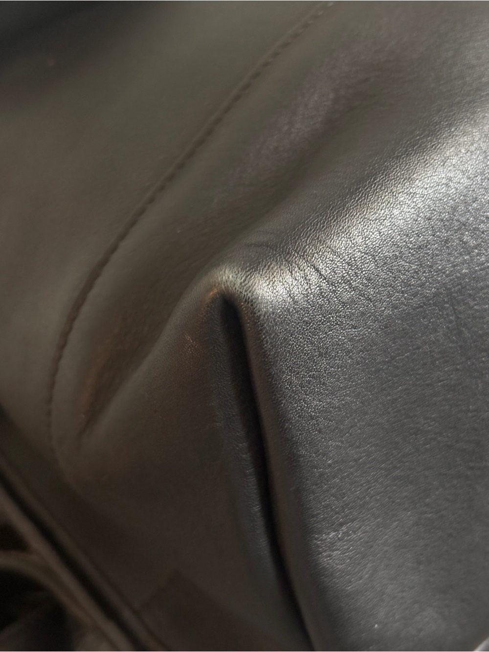 Vintage Coach 9791 Black Leather Daypack Backpack USA Turnlock Glove Tanned - Picture 13 of 13